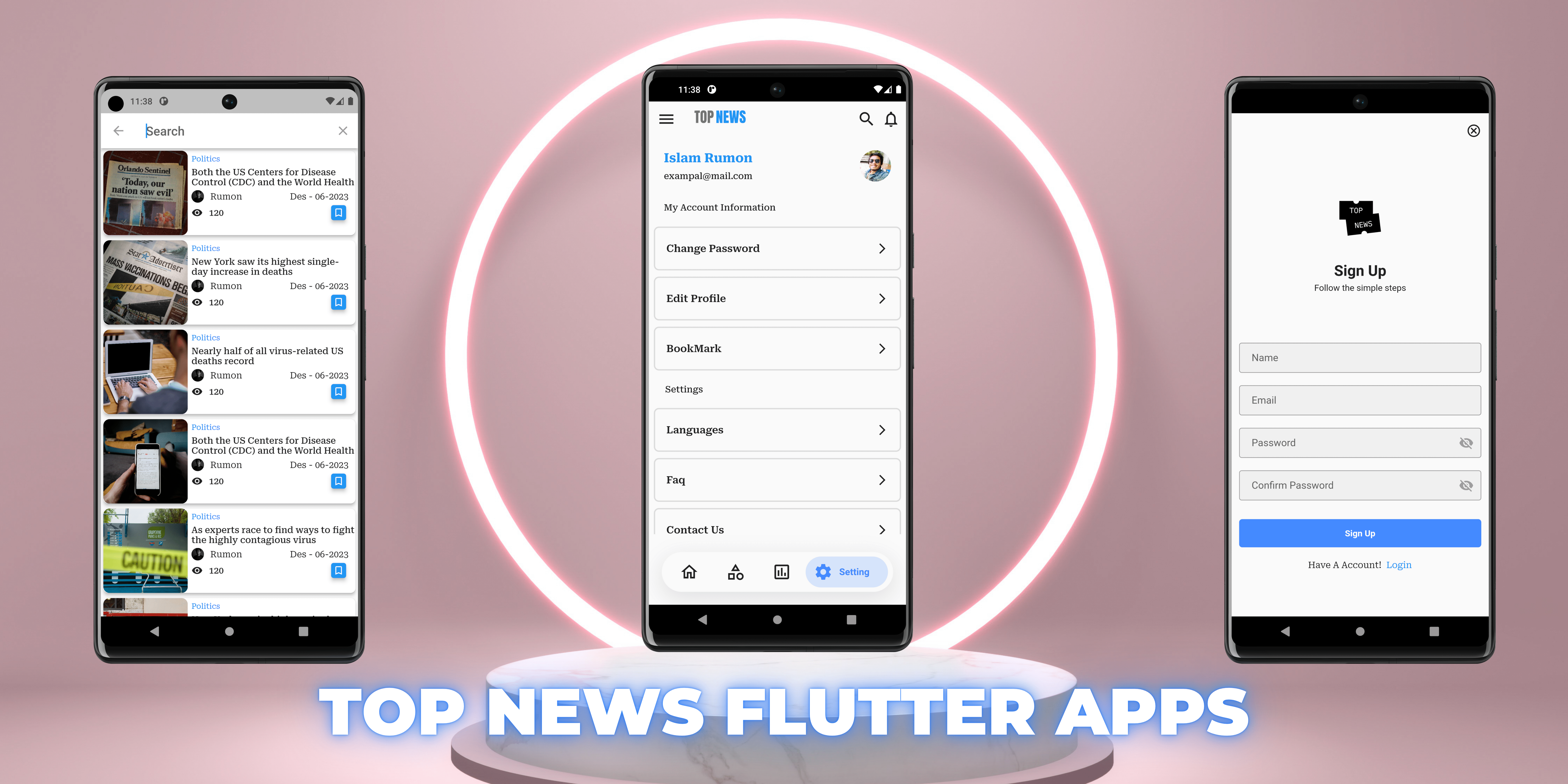 Top News Laravel Dashboard and Flutter Apps - 9